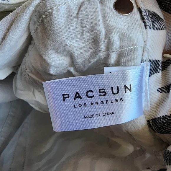 NWT PACSUN HIGH RISE FESTIVAL SHORTS - Picture 10 of 16